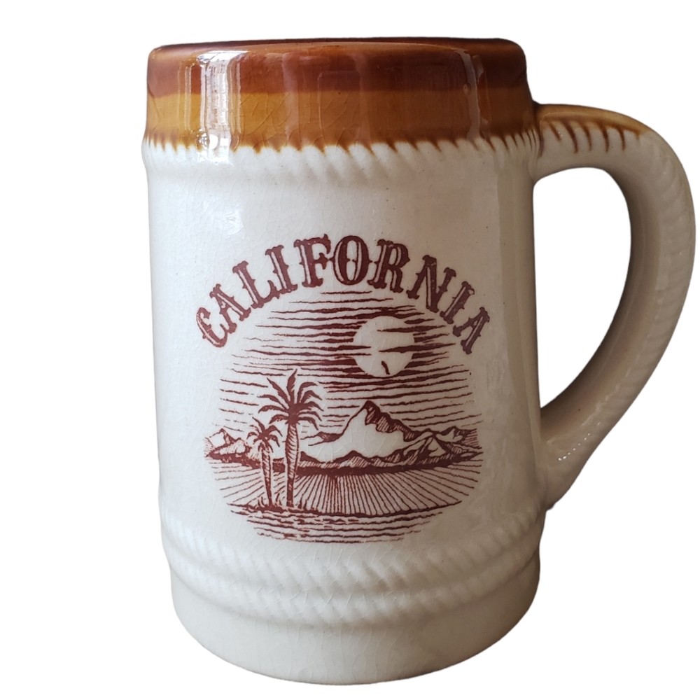 California vintage mug